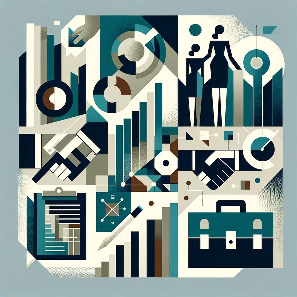 Conceptual design symbolizing transparent investor relations and detailed performance reporting in property management.